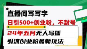 3980元无人直播项目：开启别样直播赚钱新途径